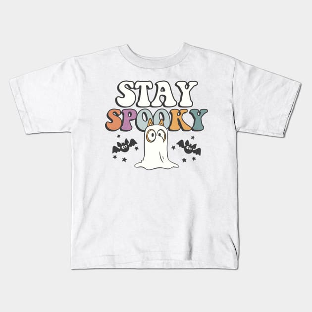 Stay Spooky Kids T-Shirt by xephanghagngay